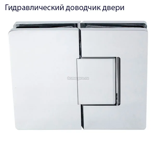 SND06-4808-180 Стеклопетля с гидравлическим доводчиком